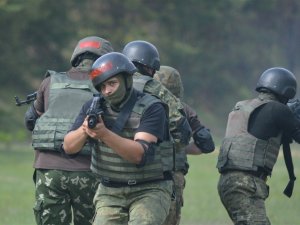 Бійці батальйону «Полтава» провели тактичні навчання (ФОТО, ВІДЕО)