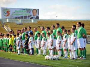 Фото: У матчі ветеранів перемогла «Ворскла»