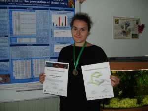 Школярка з Полтавщини стала переможницею у всесвітньому конкурсі