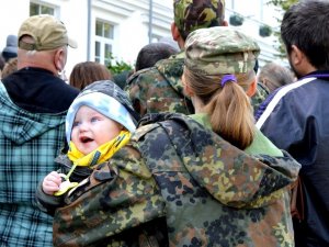 У Полтаві учасники АТО мітингували проти сепаратизму та свавілля (ФОТО, ВІДЕО)