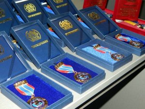 Полтавських поліцейських нагородили нагрудними знаками