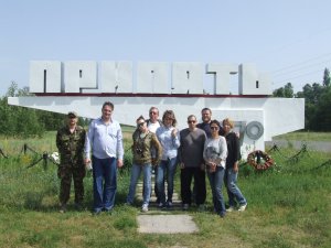 Фото: Нову виставу про Чорнобиль гоголівці зіграли у зоні відчуження