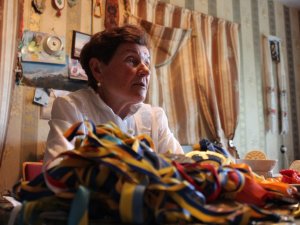 Фото: 76-річна Анастасія Дойнікова з Миргорода ходить у високі гори та бігає марафони