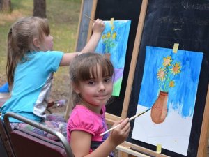 На Полтавщині завершив роботу табір для родин атовців (ФОТО)