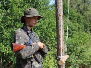 Під Полтавою у таборі в молоді кували волю та характер (ФОТО)