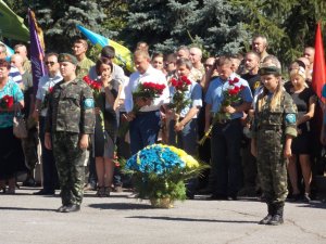 Фото: У Кременчуці встановили кований пам’ятник загиблим в АТО (ФОТО)