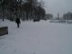 Фото: У вихідний центр Полтави від снігу не розчистили