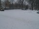 Фото: У вихідний центр Полтави від снігу не розчистили