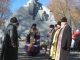 Фото: Полтавці вишили останній шлях Шевченка на одному рушникові