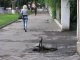 Фото: Яма біля міськвиконкому у Полтаві стала ще більшою