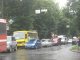 Фото: У центрі Полтави тягнучка через ДТП