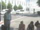 Фото: Полтавські студенти, які малюють в Корпусному парку, за  три тижні створюють 56 робіт