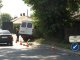 Фото: У Полтаві автомобіль привалило стовпом