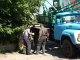Фото: У Полтаві після ДТП авто не могли визволити з-під стовпа