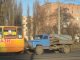 Фото: ДТП у Полтаві: зіткнулись тролейбус та  асенізатор