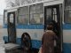 Фото: Сьогодні полтавці ховалися від снігу під парасольками