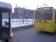 Фото: У Полтаві «роги» тролейбуса розбили автобус