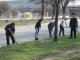 Фото: У Полтаві засуджені готують вулиці до Великодня (фото та відео)