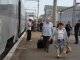 Фото: У Полтаві провідники та працівниця з вбиральні змушують пасажирів потягу «Хюндай» застрибувати у вагон на ходу