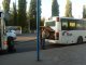 Фото: У Полтаві кільцеві автобуси блокували рух іншого транспорту