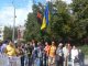Фото: У Полтаві захищали телеканал та ледь не побилися через прапор