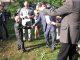 Фото: Близько 400 спортсменів окупували мера Полтави заради грошей