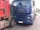 Фото: У Полтаві не розминулись дві вантажівки: одне авто віднесло на «Шкоду»  (фото)