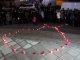 Фото: У Полтаві сьогодні збирали кошти ВІЛ-інфікованим та провели флешмоб (+фото)