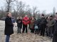 Фото: У Полтаві розпалили вогнище протесту проти заправки на березі річки (фото)