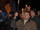 Фото: Полтавці влаштували смолоскипну ходу на честь Степана Бандери (фото+відео)