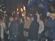 Фото: Полтавці влаштували смолоскипну ходу на честь Степана Бандери (фото+відео)