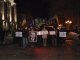 Фото: Полтавці влаштували смолоскипну ходу на честь Степана Бандери (фото+відео)