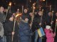 Фото: Полтавці влаштували смолоскипну ходу на честь Степана Бандери (фото+відео)