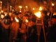 Фото: Полтавці влаштували смолоскипну ходу на честь Степана Бандери (фото+відео)