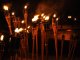 Фото: Полтавці влаштували смолоскипну ходу на честь Степана Бандери (фото+відео)
