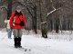 Фото: Стежками полтавського дендропарку сьогодні їздили на лижах