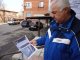 Фото: У Полтаві з новобудови обсипається цегла та існує загроза обвалу плити (фото)