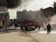 Фото: Одна із наймасштабніших пожеж останнього часу: у Полтаві палали магазини на ринку. Фоторепортаж