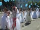 Фото: Полтавою марширували наречені-стихії у весільних сукнях (фото)