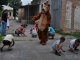 Фото: Маша та Ведмідь завітали до малечі у тубдиспансер (+ фото)