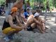 Фото: На пляжі у Полтаві провели замагання з волейболу (+ фото)