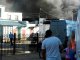 Фото: Фоторепортаж з другої масштабної пожежі на Центральному ринку Полтави