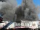 Фото: Фоторепортаж з другої масштабної пожежі на Центральному ринку Полтави