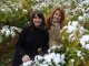 Фото: Перший сніг у Полтаві: на квіти, зелене листя й ошелешених перехожих (фото)