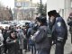 Фото: Євромайдан у Полтаві: поки депутати голосували, студенти мітингували біля облради