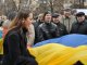 Фото: Євромайдан у Полтаві: поки депутати голосували, студенти мітингували біля облради