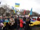 Фото: Євромайдан у Полтаві: поки депутати голосували, студенти мітингували біля облради