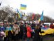 Фото: Євромайдан у Полтаві: поки депутати голосували, студенти мітингували біля облради