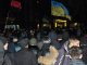 Фото: Євромайдан у Полтаві: півтори тисячі людей гріються чаєм та скандуванням гасел