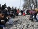 Фото: Майдан у Полтаві прибрали від роздробленої бруківки та барикад